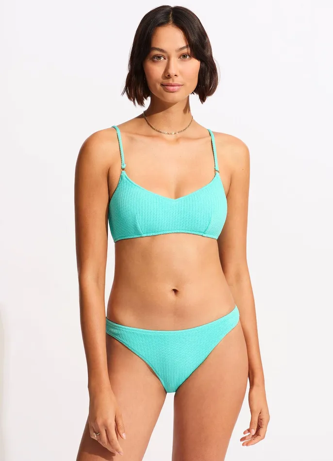 Seafolly Sea Dive Bralette 8211 Aruba Blue Women Bralette