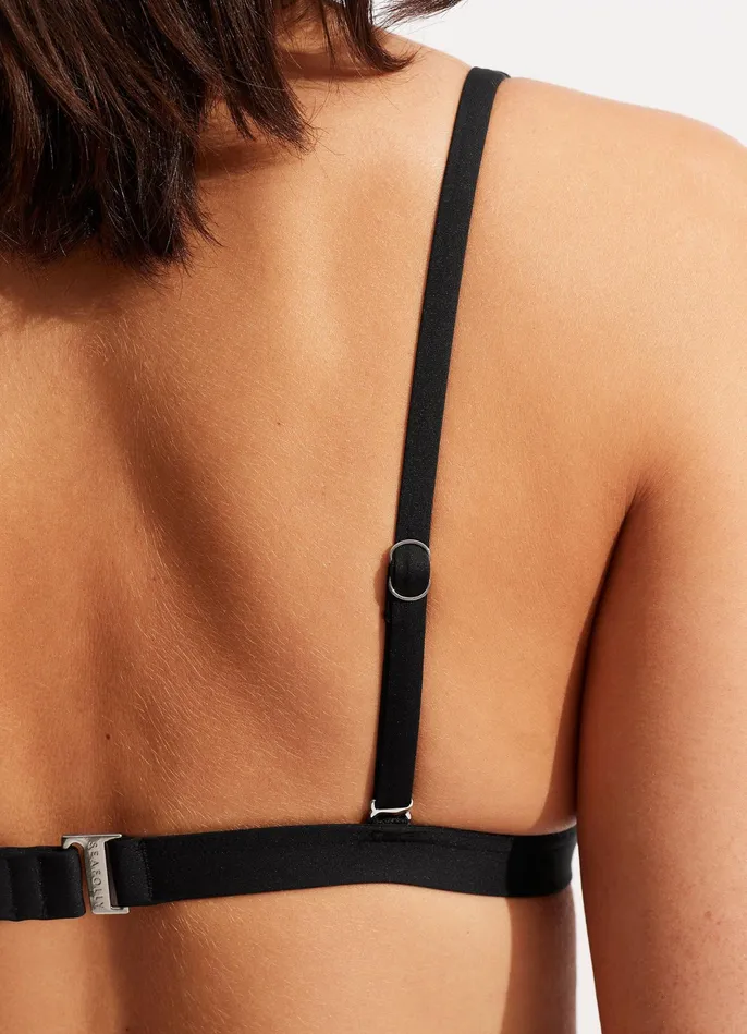 Seafolly Seafolly Collective Longline Tri 8211 Black Women Triangle
