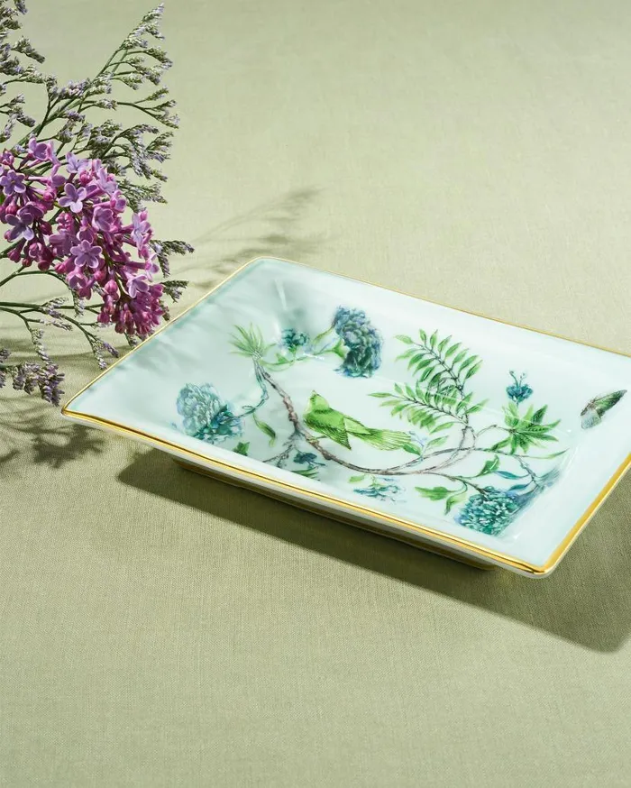Secret Garden Rectangular Tray Green Women Aquazzura Table Decor Secret Garden Rectangular Tray Green Women Aquazzura Table Decor
