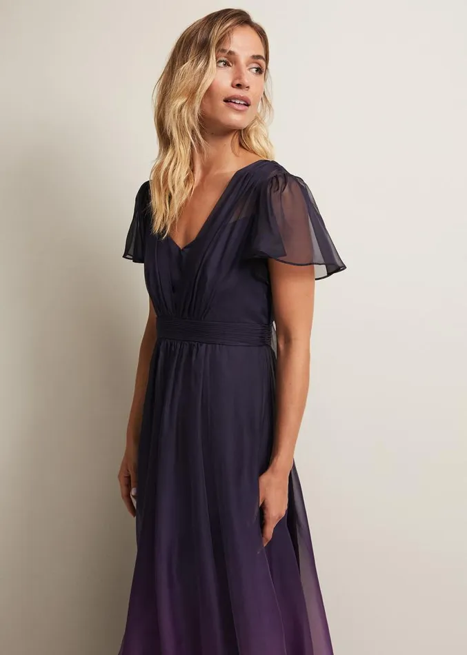 Selene Ombre Maxi Dress Multicoloured Women Phase Eight Dresses