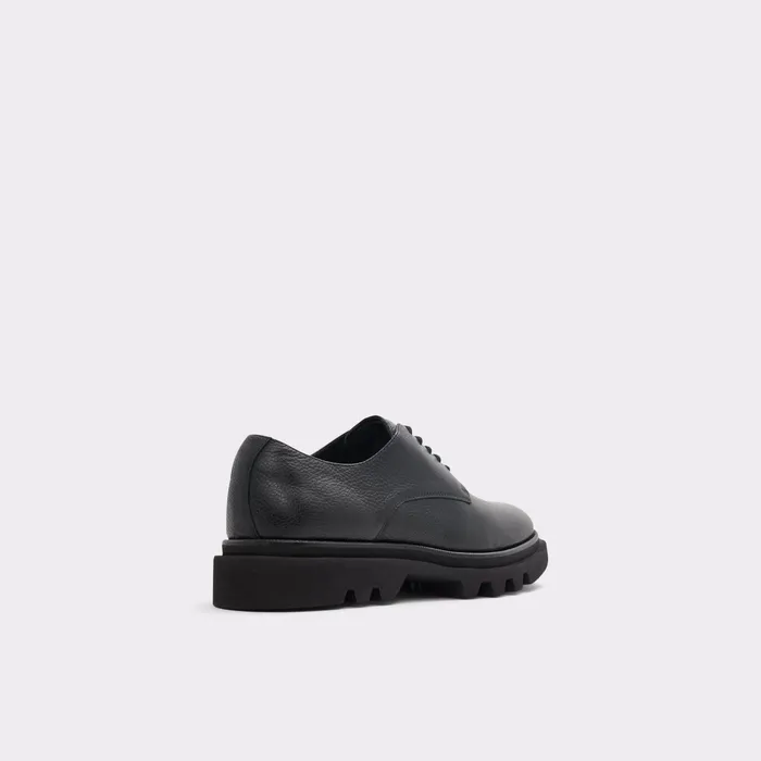 Sergei Black Leather Grainy Men ALDO Oxfords and Laceups