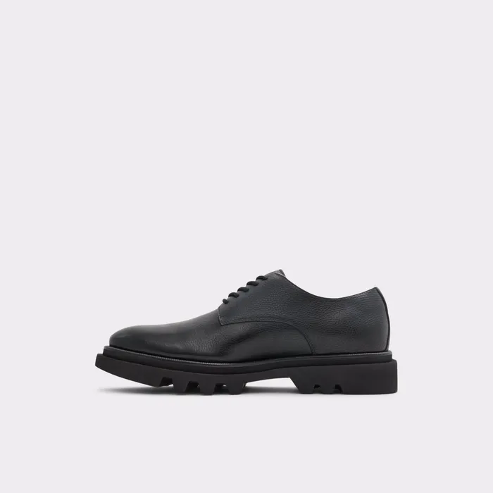 Sergei Black Leather Grainy Men ALDO Oxfords and Laceups