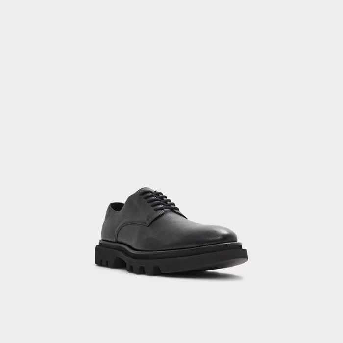 Sergei Black Leather Grainy Men ALDO Oxfords and Laceups
