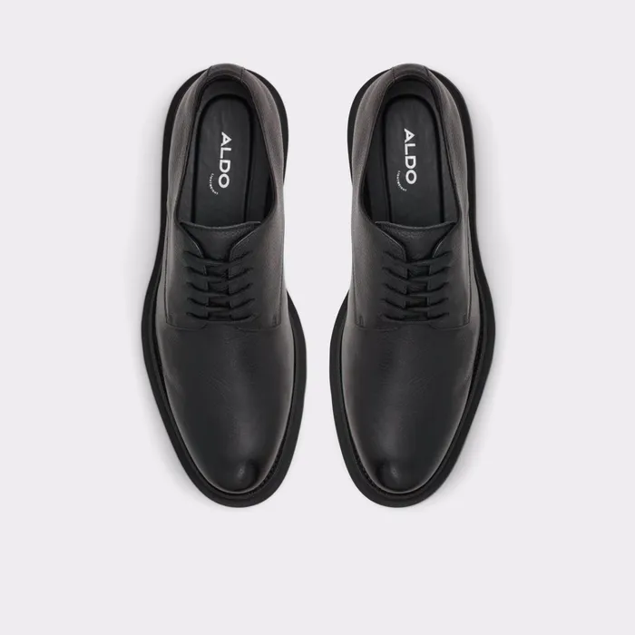 Sergei Black Leather Grainy Men ALDO Oxfords and Laceups