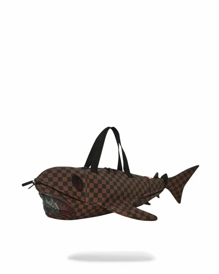 SHARKS IN PARIS CLEAR FOR TAKEOFF SHARK MEDIUM DUFFLE Bags SPRAYGROUND SHARKS IN PARIS CLEAR FOR TAKEOFF SHARK MEDIUM DUFFLE Bags SPRAYGROUND