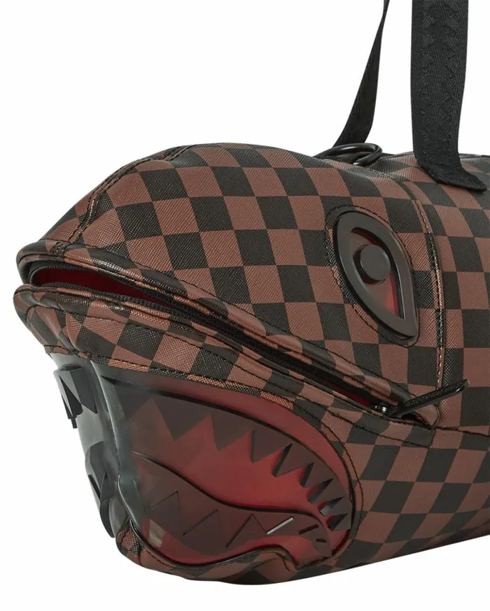 SHARKS IN PARIS CLEAR FOR TAKEOFF SHARK MEDIUM DUFFLE Bags SPRAYGROUND SHARKS IN PARIS CLEAR FOR TAKEOFF SHARK MEDIUM DUFFLE Bags SPRAYGROUND