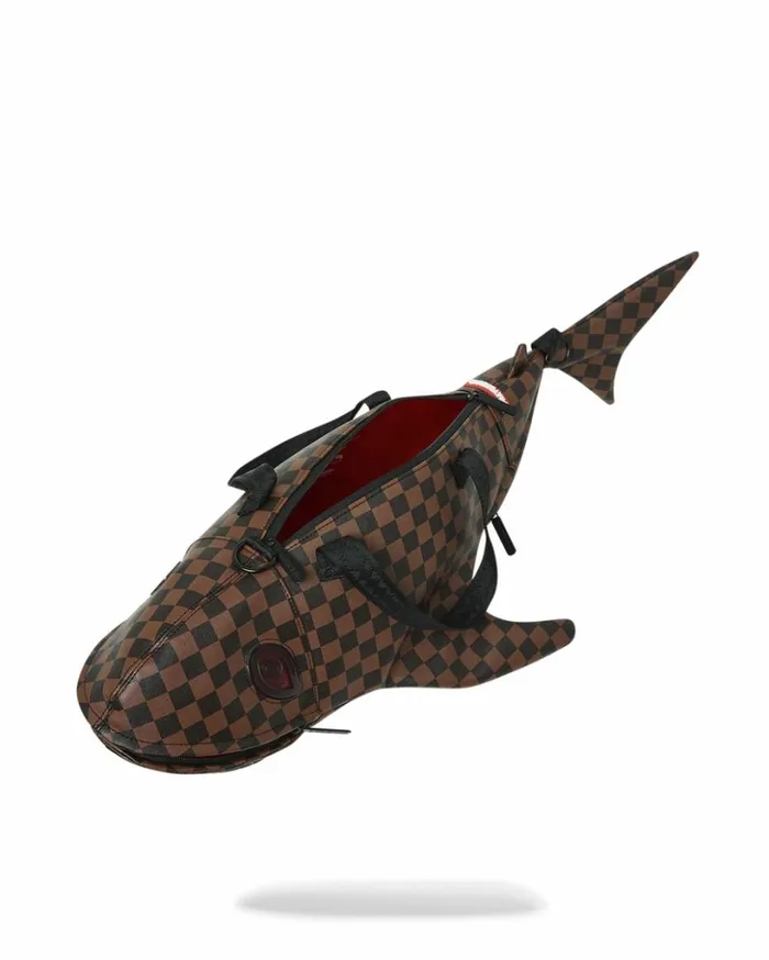 SHARKS IN PARIS CLEAR FOR TAKEOFF SHARK MEDIUM DUFFLE Bags SPRAYGROUND SHARKS IN PARIS CLEAR FOR TAKEOFF SHARK MEDIUM DUFFLE Bags SPRAYGROUND