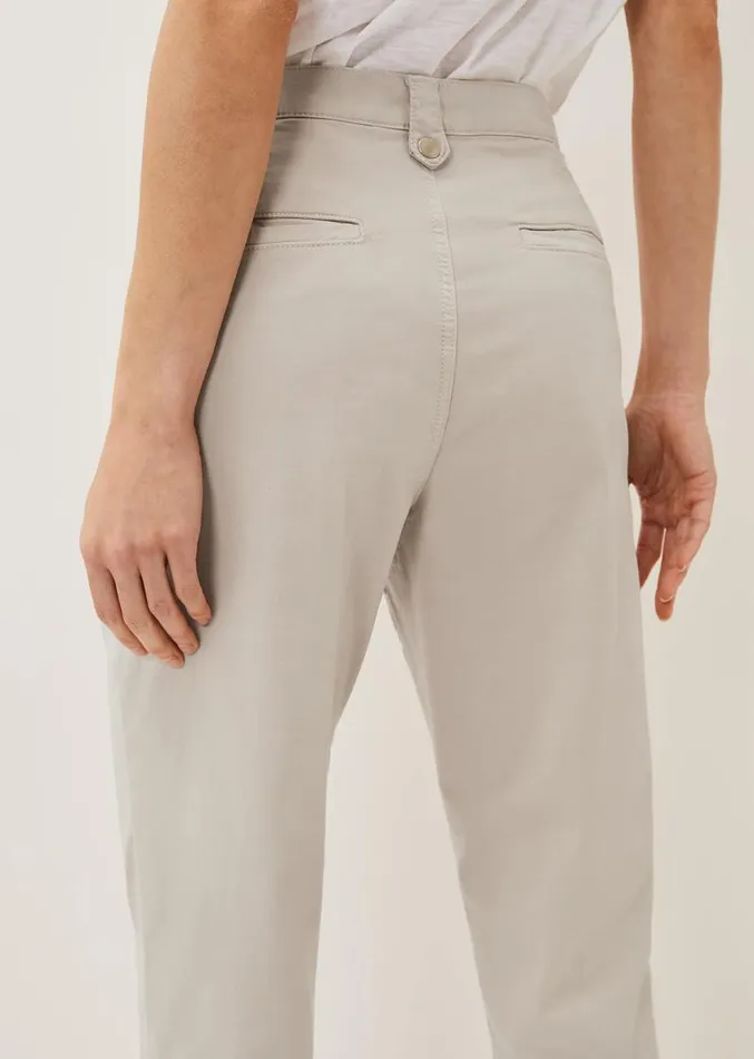 Sharon Chino Trousers Stone Women Phase Eight Trousers