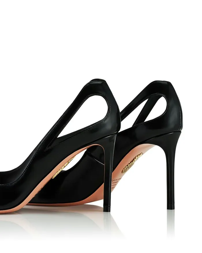 Sheeva Pump 85 Black Women Aquazzura Pumps