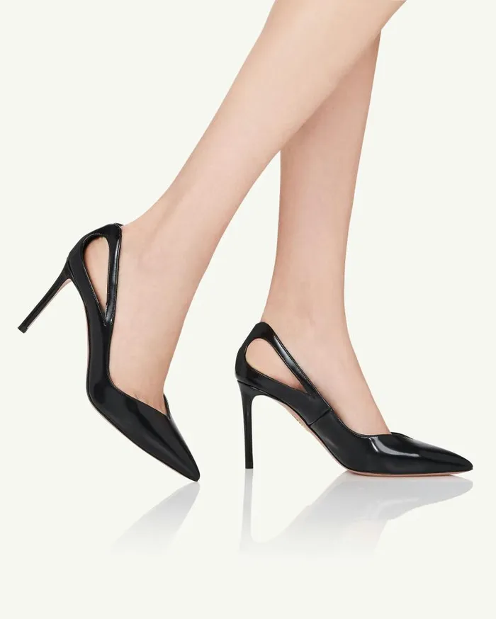 Sheeva Pump 85 Black Women Aquazzura Pumps