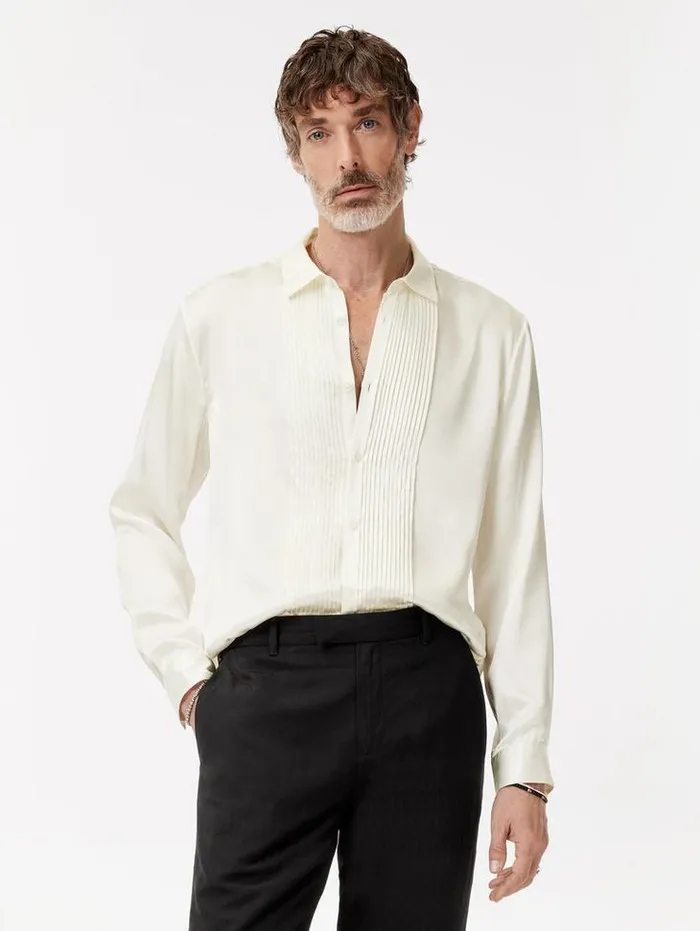 Shirts Men John Varvatos ELIO SHIRT Black