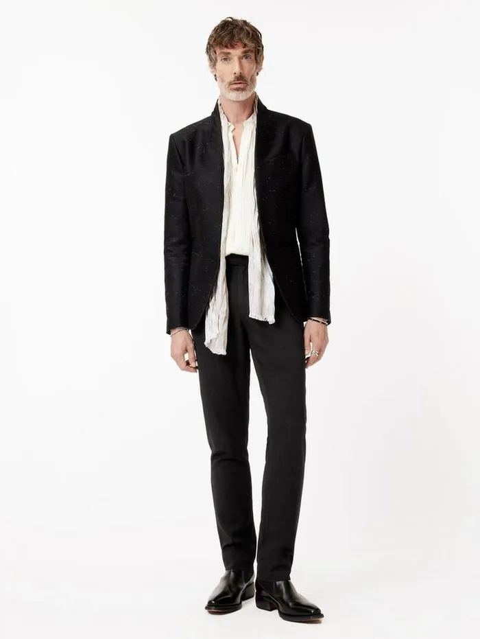 Shirts Men John Varvatos ELIO SHIRT Black