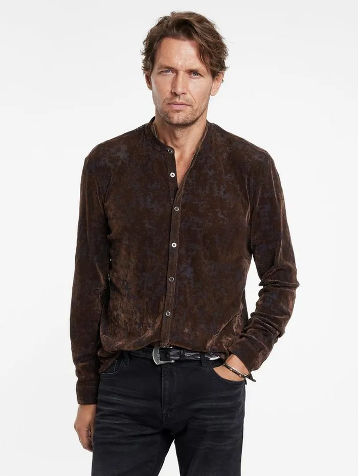 Shirts Men John Varvatos VALENCA SHIRT Black