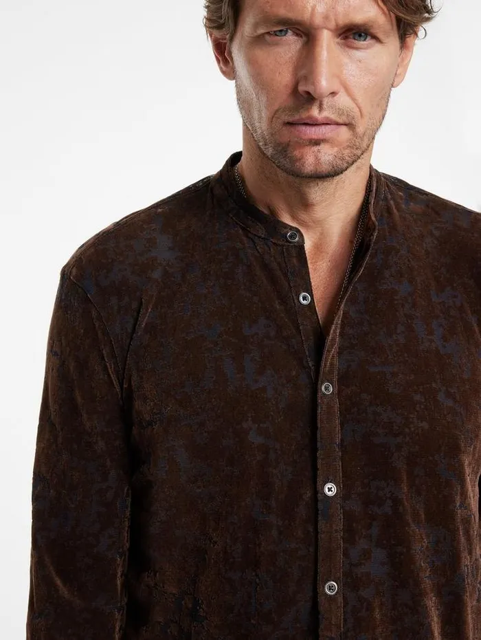 Shirts Men John Varvatos VALENCA SHIRT Black