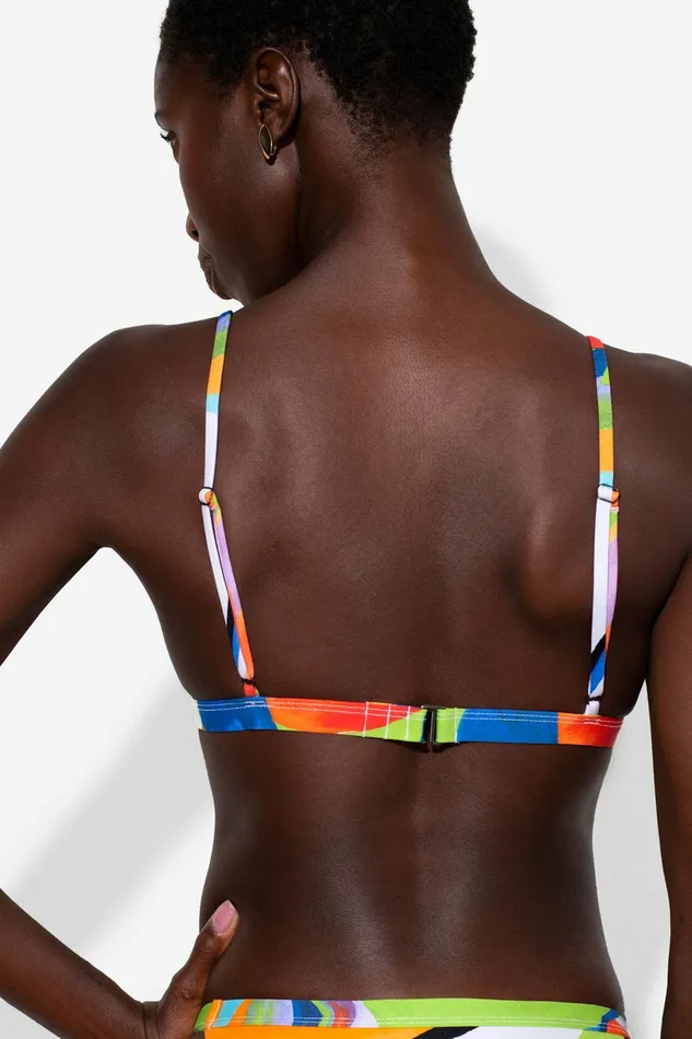 Shop Bikini Tops Mara Hoffman Astrid Bikini Top Multi
