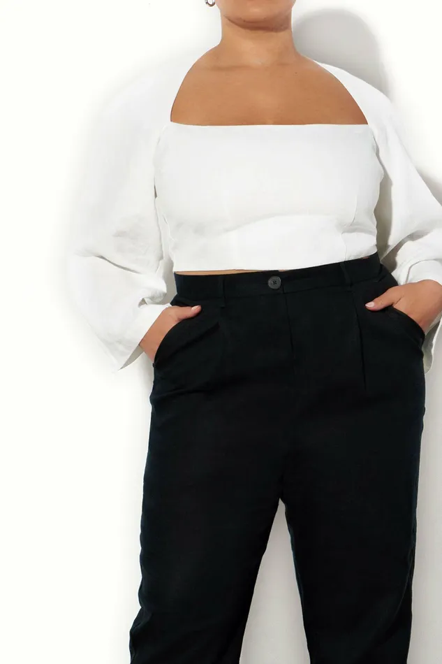 Shop Core Collection Mara Hoffman Dita Pant Black Shop Core Collection Mara Hoffman Dita Pant Black