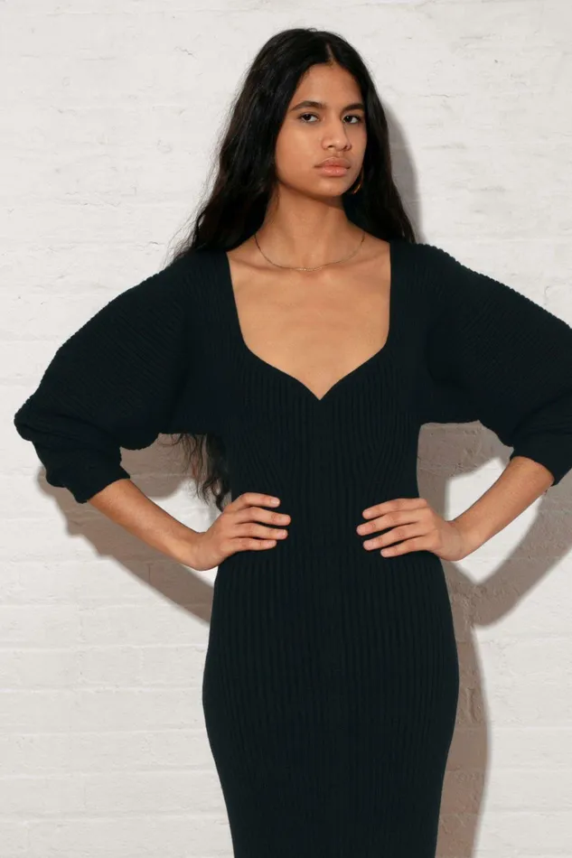 Shop Dresses Mara Hoffman Marilyn Dress Black