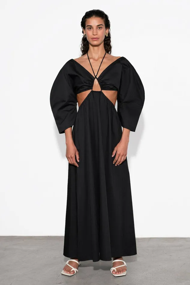 Shop Dresses Mara Hoffman Shaina Dress Black