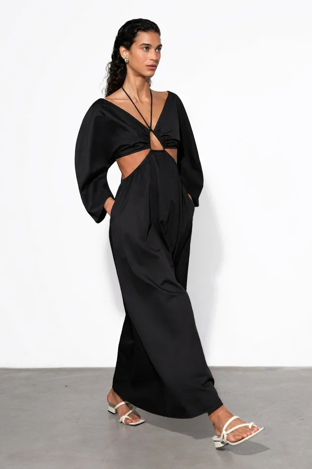 Shop Dresses Mara Hoffman Shaina Dress Black