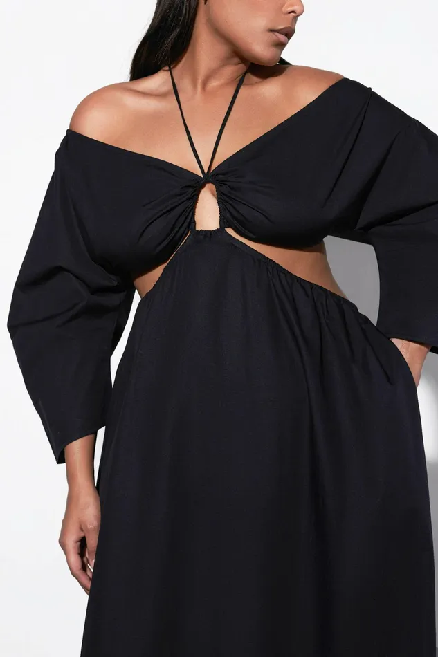 Shop Dresses Mara Hoffman Shaina Dress Black