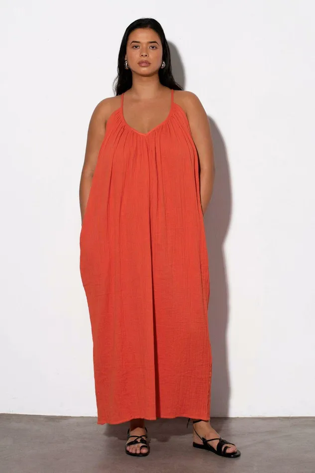 Shop Dresses Mara Hoffman Sydney Dress Red Shop Dresses Mara Hoffman Sydney Dress Red