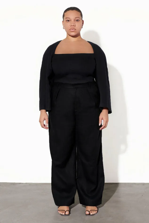 Shop Extended Sizes Mara Hoffman Extended Julia Top Black Shop Extended Sizes Mara Hoffman Extended Julia Top Black