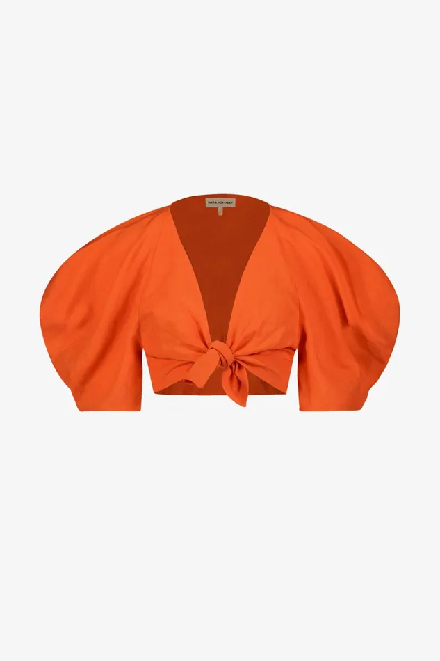 Shop Extended Sizes Mara Hoffman Extended Navya Top Orange