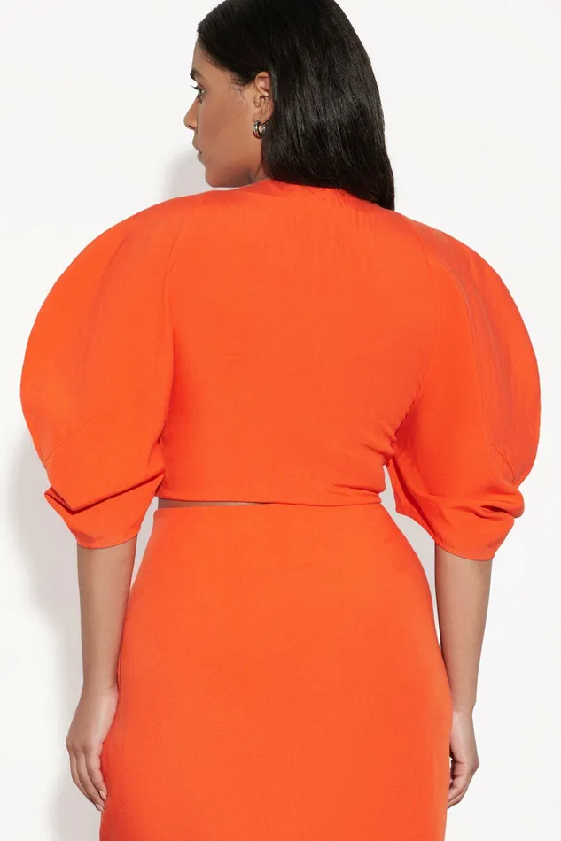Shop Extended Sizes Mara Hoffman Extended Navya Top Orange Shop Extended Sizes Mara Hoffman Extended Navya Top Orange