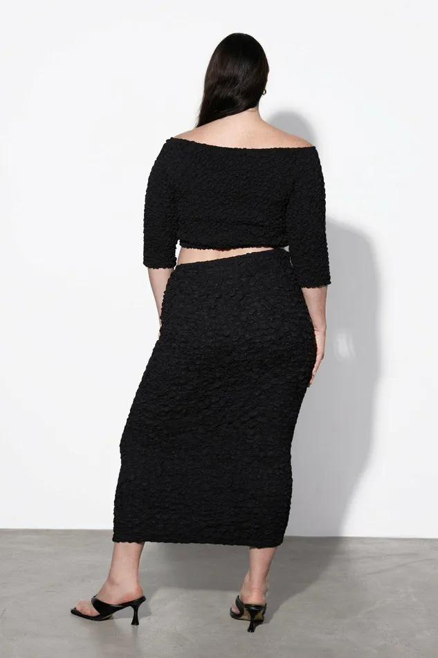 Shop Extended Sizes Mara Hoffman Extended Tavi Skirt Black Shop Extended Sizes Mara Hoffman Extended Tavi Skirt Black