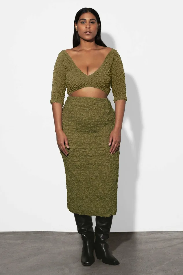 Shop Skirts Mara Hoffman Tavi Skirt Green