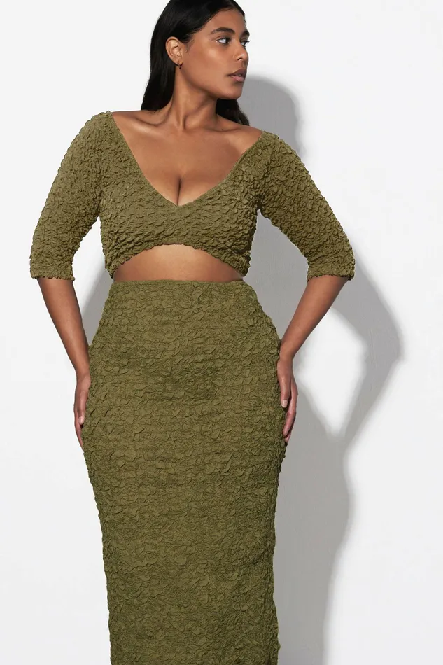 Shop Skirts Mara Hoffman Tavi Skirt Green