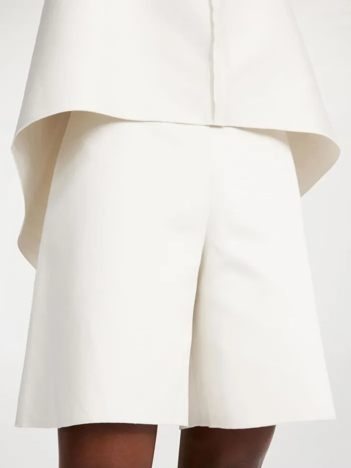 Shorts Women By Malene Birger Marrian Shorts Soft White