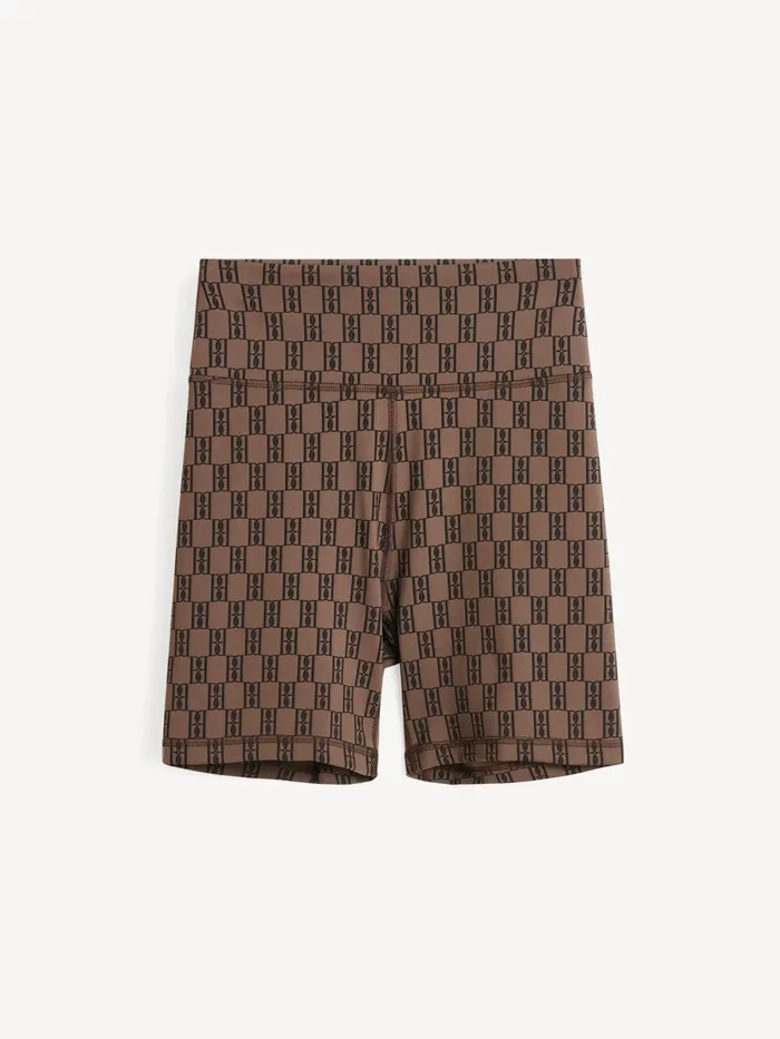 Shorts Women By Malene Birger Siola Atheletic Shorts Dark Mahogany