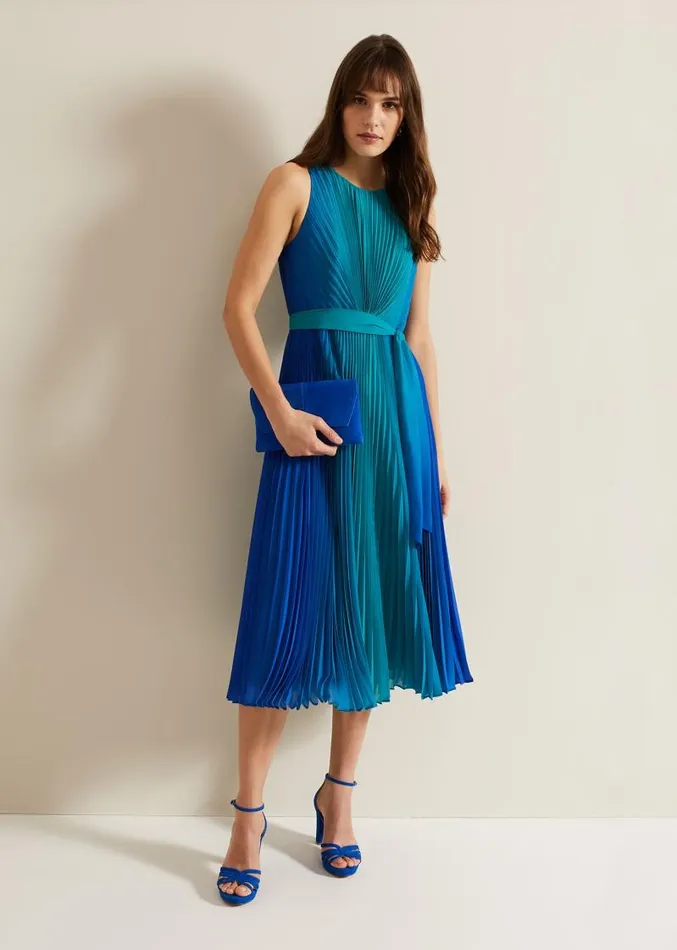 Simara Ombre Dress Multicoloured Women Phase Eight Dresses