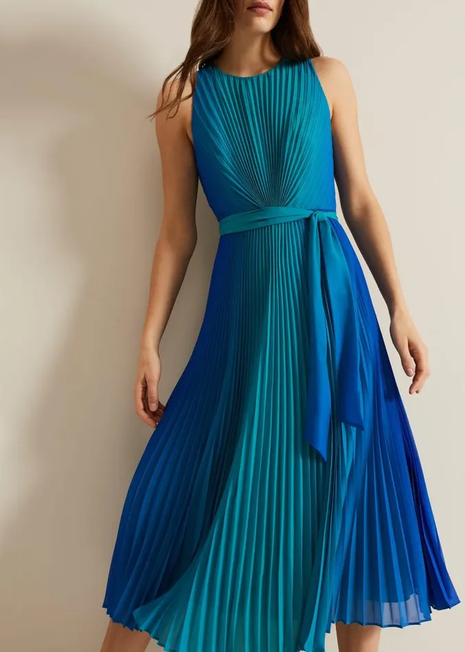 Simara Ombre Dress Multicoloured Women Phase Eight Dresses