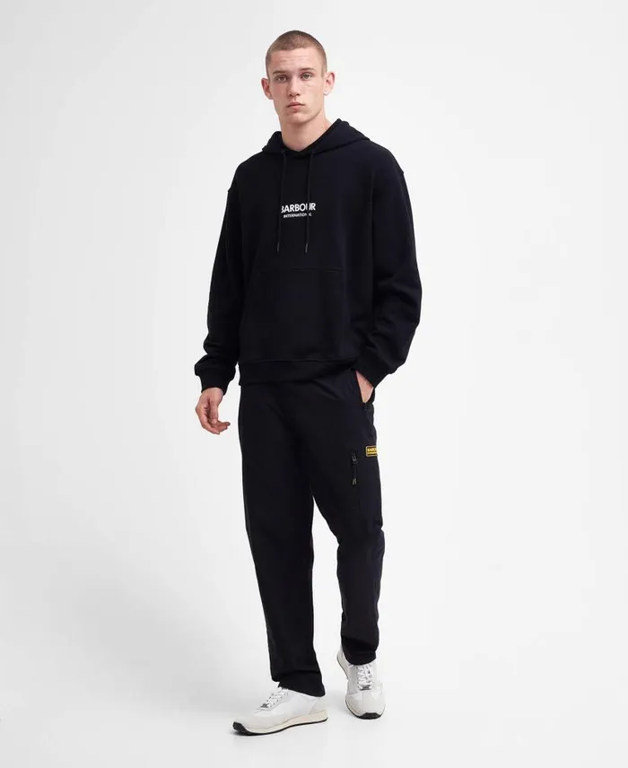 Simons Hoodie Classic Black Men Barbour Hoodies and Sweatshirts