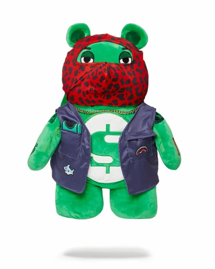 SKI MASK THE BEAR 8211 MONEYBEAR TEDDYBEAR BACKPACK Bags SPRAYGROUND