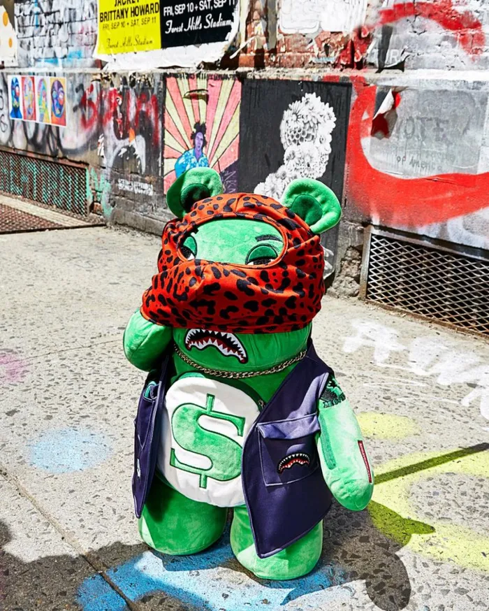 SKI MASK THE BEAR 8211 MONEYBEAR TEDDYBEAR BACKPACK Bags SPRAYGROUND