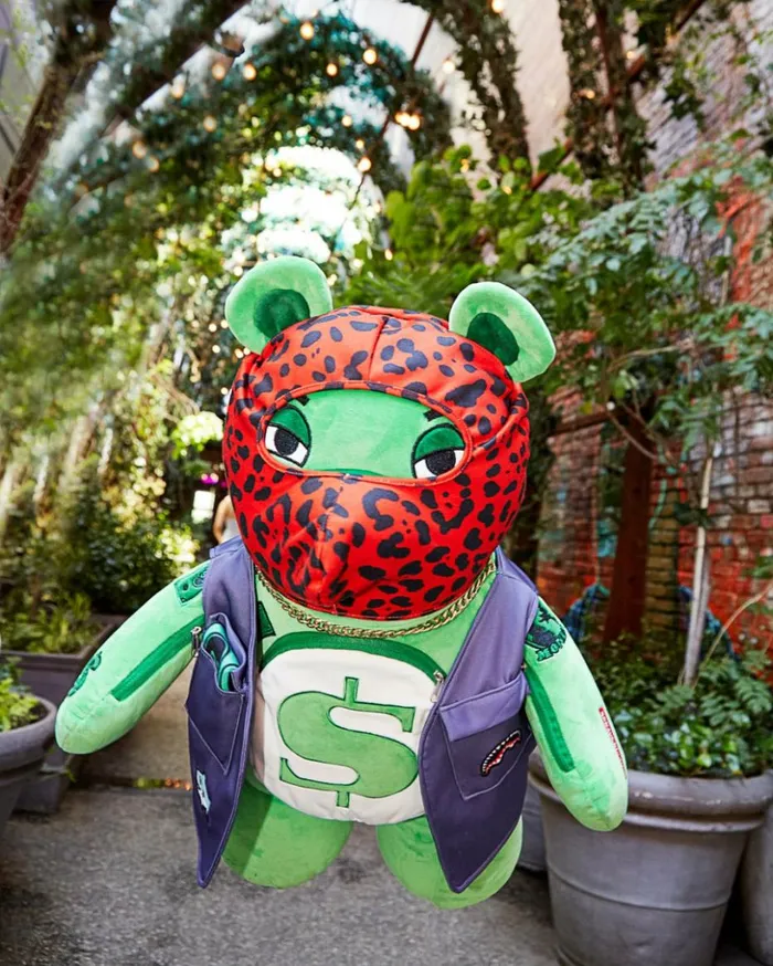 SKI MASK THE BEAR 8211 MONEYBEAR TEDDYBEAR BACKPACK Bags SPRAYGROUND