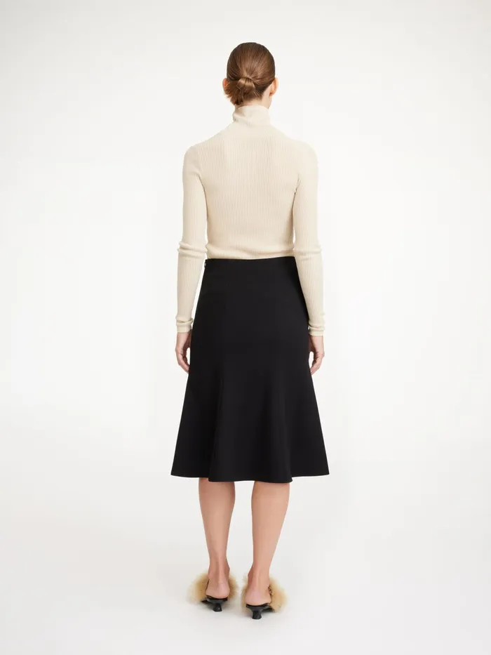 Skirts Women By Malene Birger Atlee Midi Skirt Black