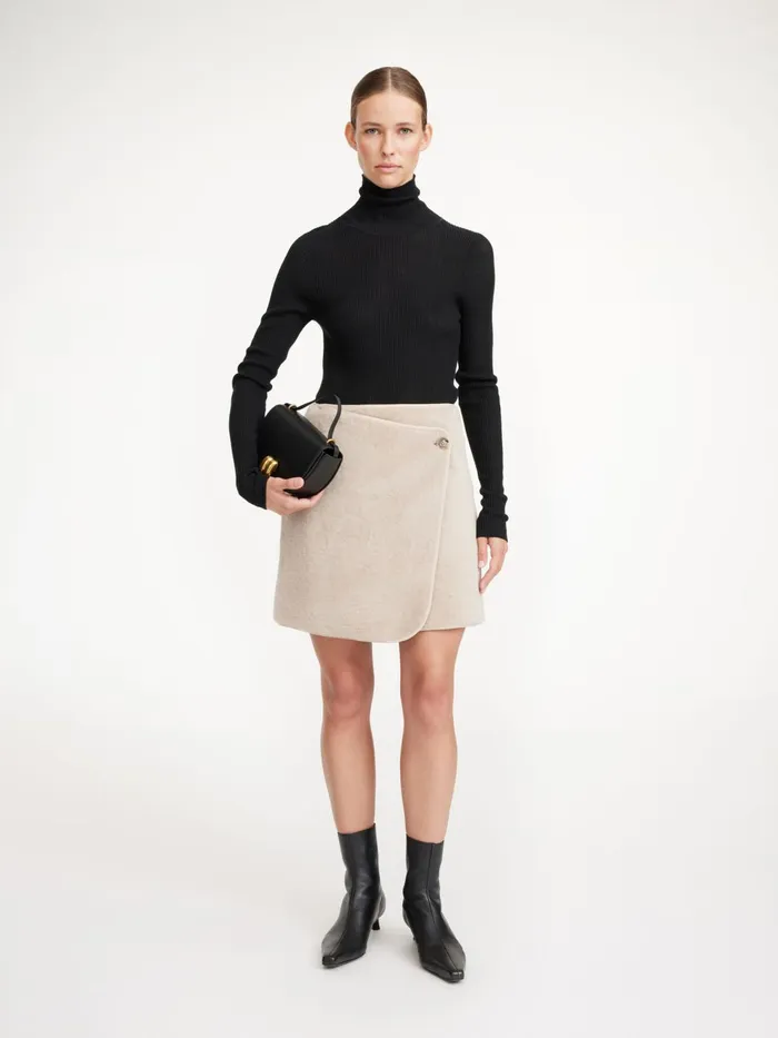 Skirts Women By Malene Birger Chani Midi Skirt Warm Sand