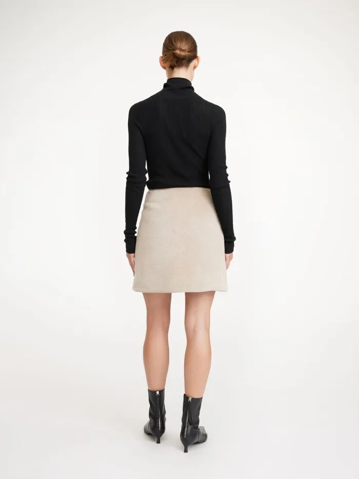 Skirts Women By Malene Birger Chani Midi Skirt Warm Sand