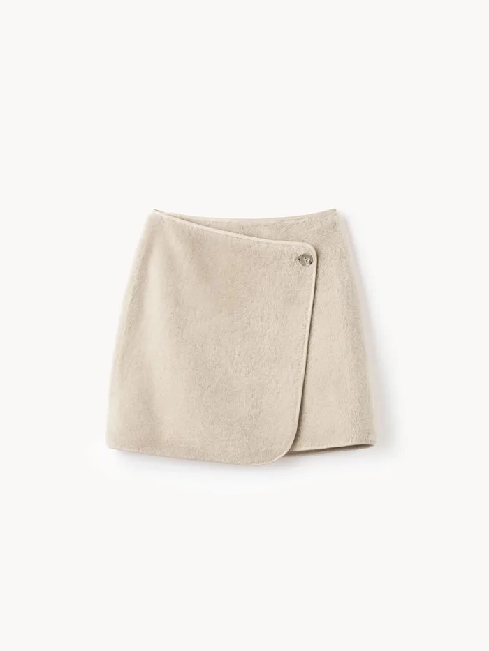 Skirts Women By Malene Birger Chani Midi Skirt Warm Sand