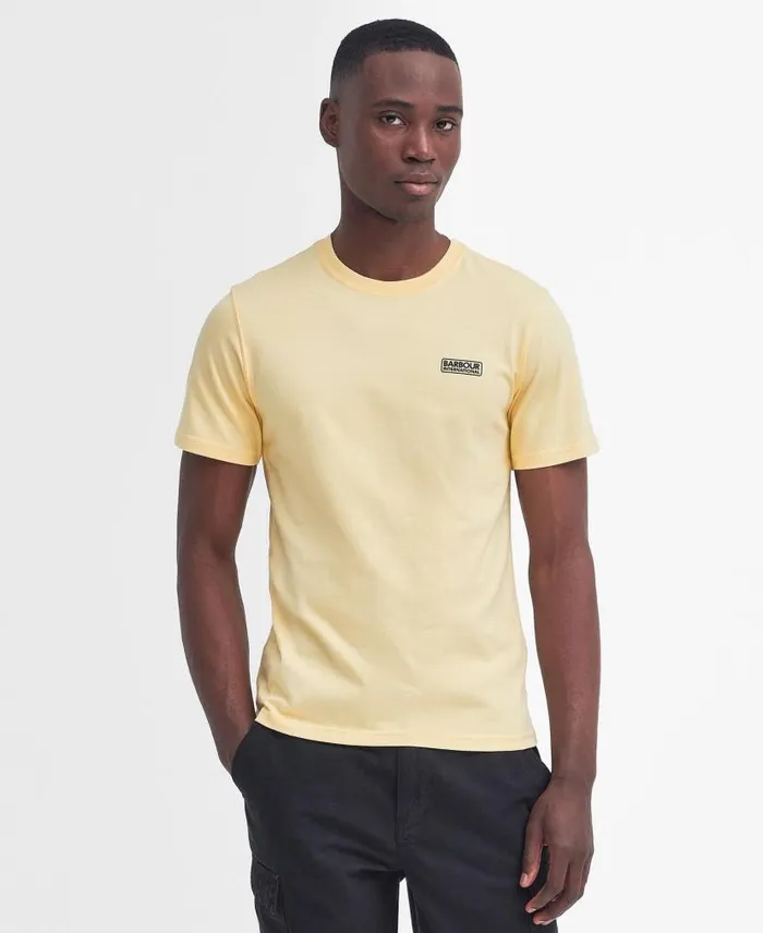 Small Logo TShirt White Men Barbour TShirts