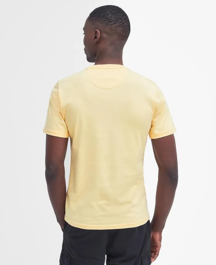 Small Logo TShirt White Men Barbour TShirts
