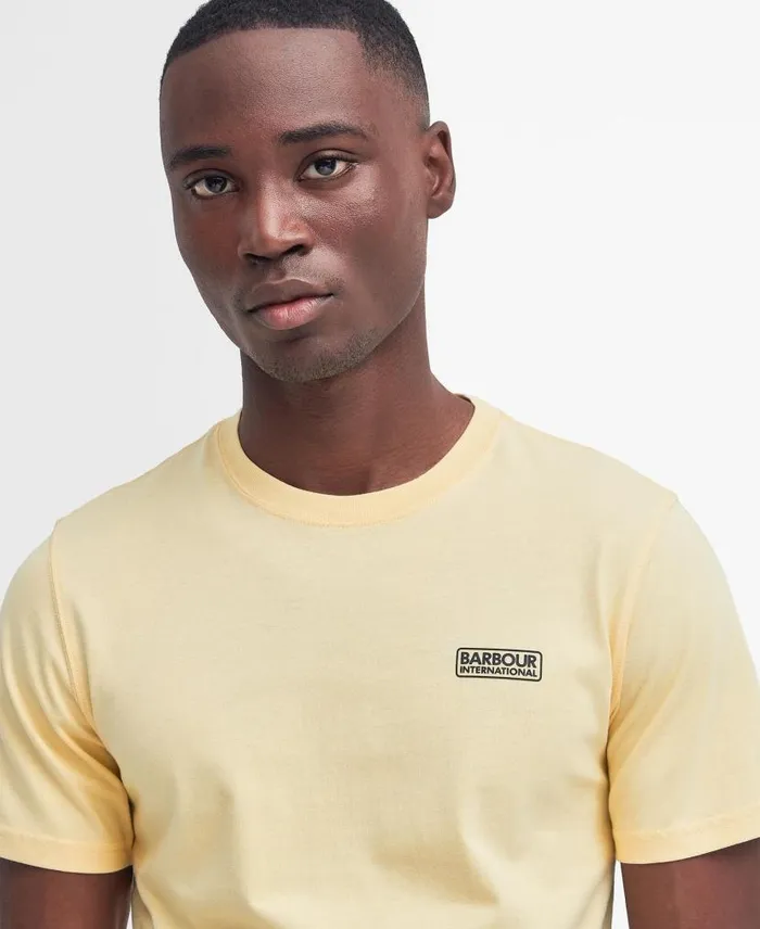 Small Logo TShirt White Men Barbour TShirts