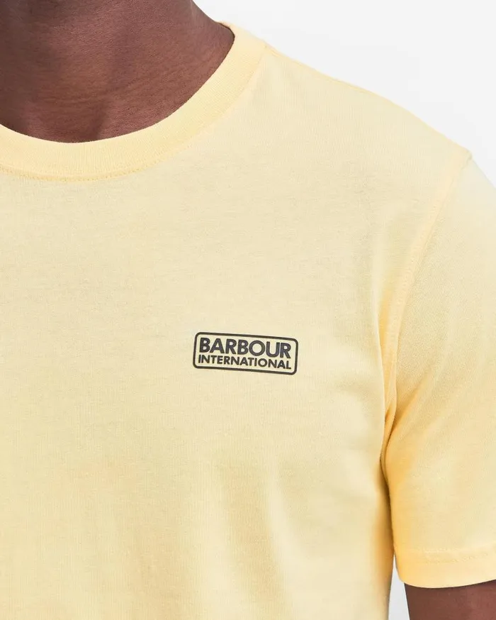 Small Logo TShirt White Men Barbour TShirts