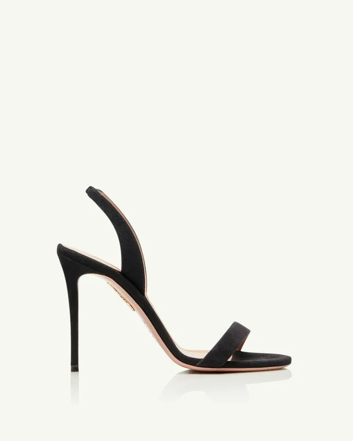 So Nude Sandal 105 Black Women Aquazzura Essentials So Nude Sandal 105 Black Women Aquazzura Essentials