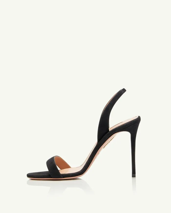So Nude Sandal 105 Black Women Aquazzura Essentials So Nude Sandal 105 Black Women Aquazzura Essentials