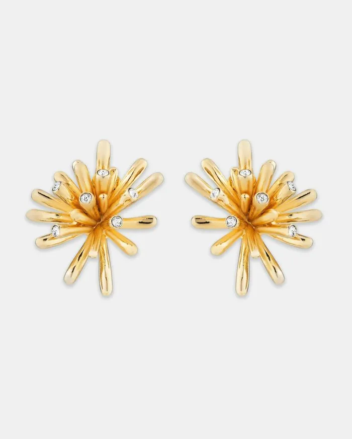 Splash Earrings Gold Women Aquazzura Jewelry